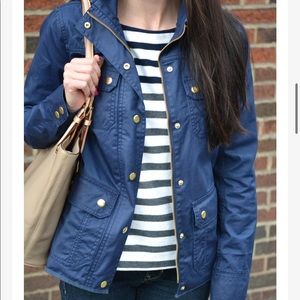 J. Crew Navy Field Jacket